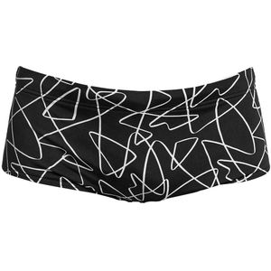 Funkita Zwemslips - Sidewinder - UV50+ - Tekstbericht - Funkita - 10 jaar (140) - Badmode