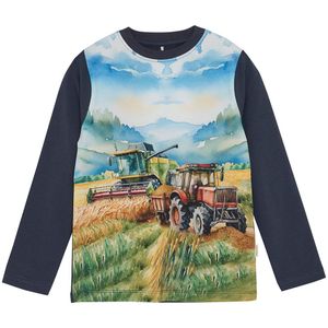 Minymo Blouse - Blue Nights - Minymo - 6 jaar (116) - Shirts