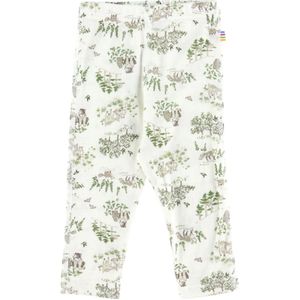 Joha Leggings - Wol/Zijde - Off White m. Bomen - Joha - 60 - Leggings - Wol