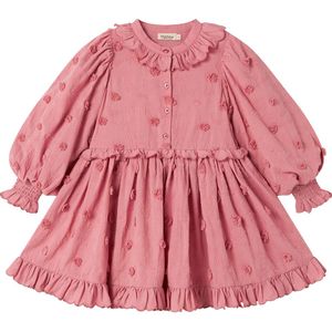 MarMar Jurk - Dipa - Roze Delight m. Flowers - MarMar - 3 jaar (98) - Jurk