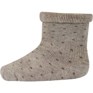 MP Babysokken - Wol - Light Brown Melange - MP - 17/18 - Sokken