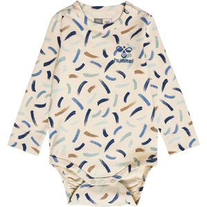 Hummel Romper l/s - HmlJosta - Witkapgrijs - Hummel - 56 - Romper L/S