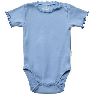 Sofie Schnoor Romper k/æ - Rib - Helder Blue - Sofie Schnoor - 56 - Romper S/S