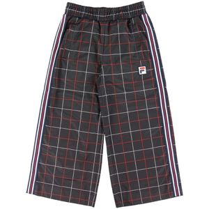Fila Broek - Grazia - Zwart m. Ruiten - Fila - 13-14 jaar (158-164) - Broeken - Katoen