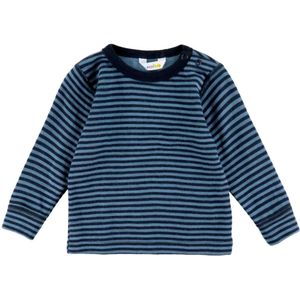 Joha Blouse - Wol - Blauw m. Strepen - Joha - 60 - Shirts