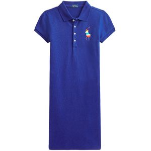 Polo Ralph Lauren Jurk - Kleurenwinkel - Blauw - Polo Ralph Lauren - 2 jaar (92) - Jurk