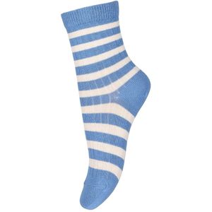 MP Sokken - Eli - Off White/Blauw m. Strepe - MP - 17/18 - Sokken