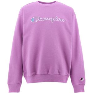 Champion Fashion Sweatshirt - Paars m. Logo - Champion - 16-18 jaar (176-188) - Sweatshirt
