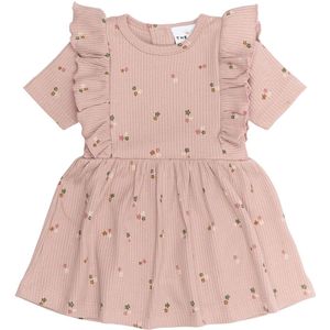 The New Siblings Body met Rok s/s - TnsBodelia - Rib - Adobe Ros - The New - 74 - Romper S/S