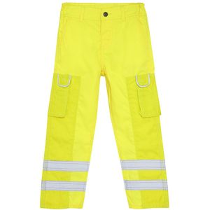 Minymo Werkbroek - Veiligheid Yellow - Minymo - 5 jaar (110) - Broeken - Katoen