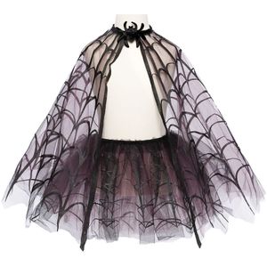 Great Pretenders Kostuum - Rok & Mantel - Spinneweb - Great Pretenders - 4-6 jaar (104-116) - Kostuum