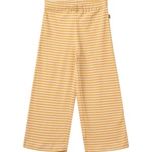 Wheat Broek - Ela - Yellow Rib Stripe - Wheat - 6 jaar (116) - Broeken - Katoen