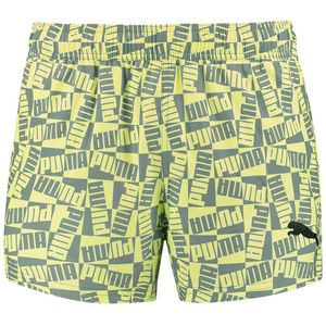 PUMA - Block Logo - Zwemshort - Mineral Blue Combo