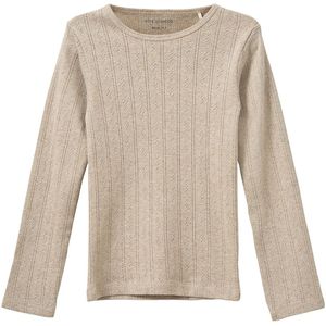 Sofie Schnoor Blouse - PetriciaSY Pointelle - Beige m. Pointelle - Sofie Schnoor - 4 jaar (104) - Shirts