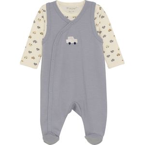 Fixoni Romper m. Voetjes m. Romper l/s - Windwijzer - Fixoni - 50 - Boxpak