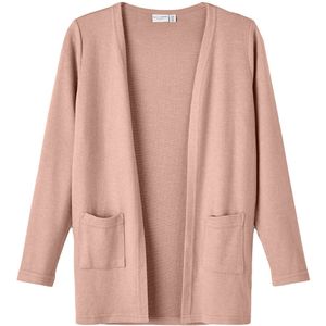 NAME IT KIDS Gebreid Vest NKFVICTI Zachtroze