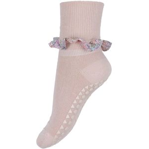 GoBabyGo Sokken - Anti-Slip - Bamboe/Liberty - Soft Roze/Michel - GoBabyGo - 27/30 - Sokken