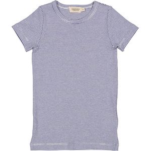 MarMar T-Shirt - Rib - Modaal - Dag - Blue Stripe - MarMar - 1½ jaar (86) - T-Shirts