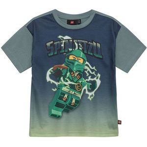 LEGO® Ninjago T-Shirt - LwTaffy 307 - Lichtgroen m. Print - LEGO® Wear - 4 jaar (104) - T-Shirts
