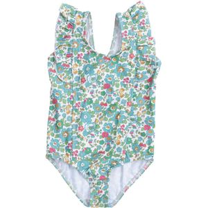 Petit Crabe Zwempak - Zwemmen - UV50+ - Betsy m. Bloemen - Petit Crabe - 3-4 jaar (98-104) - Badmode