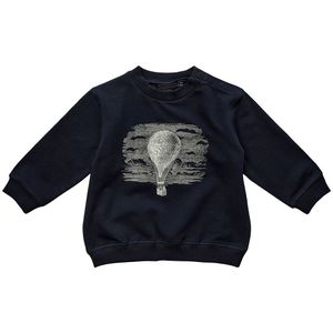 Sofie Schnoor Sweatshirt - Dark Blue - Sofie Schnoor - 68 - Sweatshirt