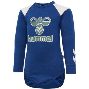 Hummel Romper l/s - hmlDevon - Navy Peony - Hummel - 56 - Romper L/S