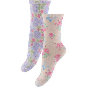 Konges Sløjd Sokken - 2-pack - Blue Mix - Konges Sløjd - 17/18 - Sokken