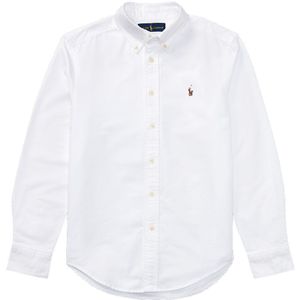 Polo Ralph Lauren Overhemd - Wit - Polo Ralph Lauren - 14-16 jaar (164-176) - Overhemd