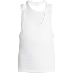Grunt Top - Lyng Rib Top - White - Grunt - 16 jaar (176) - Tanktop