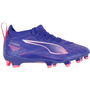 Puma Voetbalschoenen - Ultra 5 Match FG/AG Jr - Lapis Lazuli/Wit - Puma - 31 - Voetbalschoenen