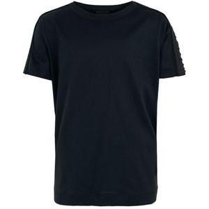 Emporio Armani T-Shirt - Navy m. Logostreep - Emporio Armani - 10 jaar (140) - T-Shirts