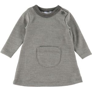 Joha Jurk - Wol - Grijs/Wit - Joha - 60 - Jurk