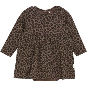 Minymo Body met Rok l/s - Chocolate Chip - Minymo - 56 - Romper L/S