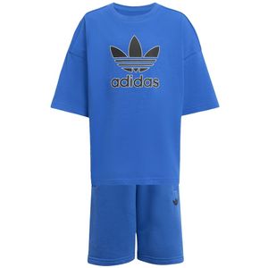 Trainingspak - Blauw/Black - Katoen/Polyester - Sportief