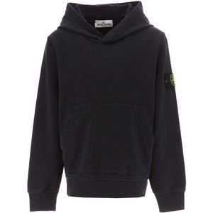Stone Island Hoodie - Zwart - Stone Island - 8 jaar (128) - Hoodie