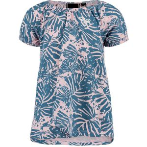 Hummel Jurk - HMLlarna - Roze/Blauw m. Bladen - Hummel - 68 - Jurk