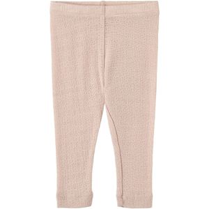 Wheat Leggings - Wol/Zijde - Agi - Pale Lilac m. Pointelle - Wheat - 56 - Leggings - Wol