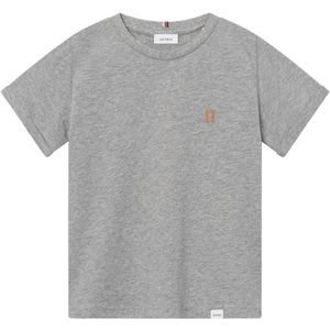 Les Deux T-Shirt - Nørregaard - Grey Melange - Les Deux - 110/116 - T-Shirts