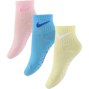 Nike Sokken - 3-pack - Roze/Blauw/Geel - Nike - 15 - Sokken