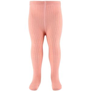 Melton Panty's - Rib - Koraal - Melton - 56/62 - Panty's