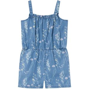 Name It Zomerromper - NmfBella - Medium+ Blue Denim - Name It - 2 jaar (92) - Zomer Rompers