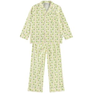 Molo Pyjama set - Overhemd/Broek - Lex - Pale Bessen - Molo - 7 jaar (122) - Pyjama - Tweedelig