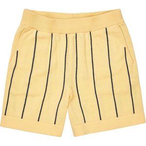 FUB Shorts - Gebreid - Vanilla/Dark Navy - FUB - 120 - Shorts