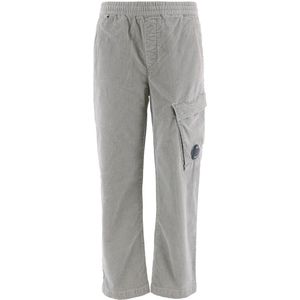 C.P. Company Corduroy Broek - London Grey - C.P. Company - 10 jaar (140) - Fluwelen Broek