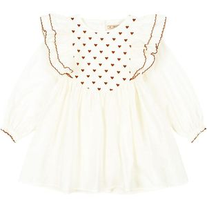 Konges Sløjd Jurk - Hart - Pure White - Konges Sløjd - 2 jaar (92) - Jurk