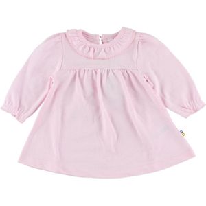 Joha Jurk m. Kraag met ruches - Roze - Joha - 80 - Jurk