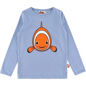 DYR-Cph Blouse - Vervelling van dieren - Blue Grey Clownvis - DYR - 4 jaar (104) - Shirts