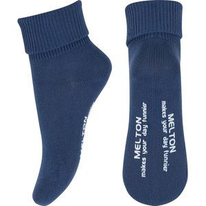 Melton Sokken m. Anti-Slip - Waar Navy - Melton - 13/14 - Sokken
