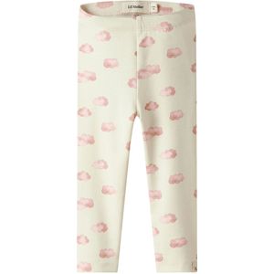 Lil Atelier Leggings - NbnLayo - Noos - Tortelduif/Roze Cloud - Lil Atelier - 56 - Leggings