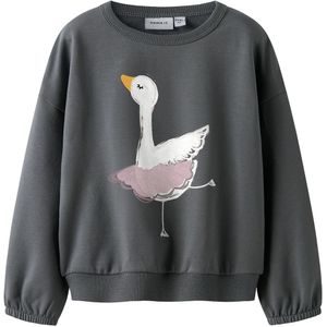 Name It Sweatshirt - NmfSwana - Lava Rook - Name It - 2 jaar (92) - Sweatshirt